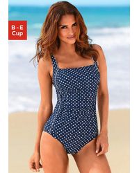 Badpak In Off-shouldermodel in het Rood en badpakken Dames Kleding voor voor Strandkleding voor Zwem Lascana Nu 21% Korting 