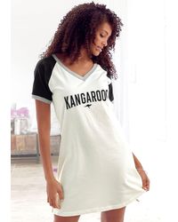 Kangaroos Nu 20% Korting: Big-shirt Met - Zwart
