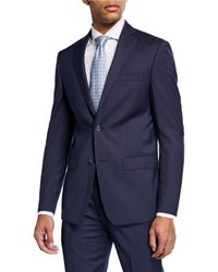 michael kors suits navy