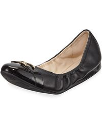 cole haan terrin leather ballet flat
