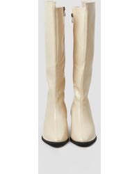 Lattelier Pointed Toe Boots - Multicolor