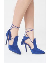 cobalt blue slingbacks