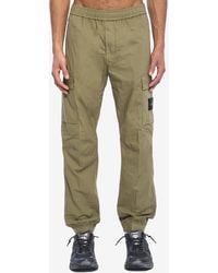 Stone Island - Regular Tapered Pants - Lyst