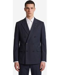 Lardini - Dark Feeling Doublebreasted Jacket - Lyst