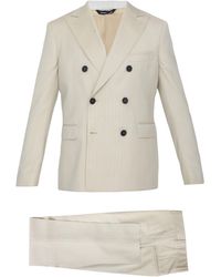 Tonello - Sandcolored Wool Twopiece Suit - Lyst