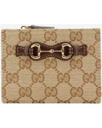 Gucci - Small Wallet With Horsebit - Lyst