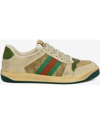 Gucci - Screener Leather Sneaker - Lyst