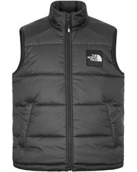 north face gilets mens