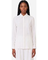 Max Mara - Geranium Silk Shirt - Lyst