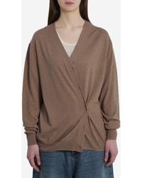 Frankie Shop - Zina Vneck Cardigan - Lyst