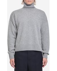 Ami Paris - Maglia Collo Alto Ami De Coeur - Lyst