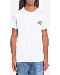 Moncler - Tshirt With Double Logo Patches - Lyst