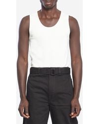 Lemaire - Ribbed Tank Top - Lyst