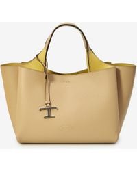 Tod's - T Timeless Leather Bag Small - Lyst