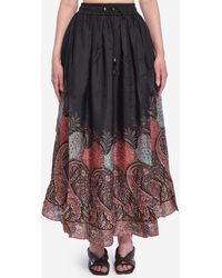 Zimmermann - Gonna Maxi Rhiannon Ruffle - Lyst