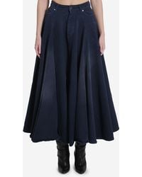 Balenciaga - Godet Maxi Skirt - Lyst