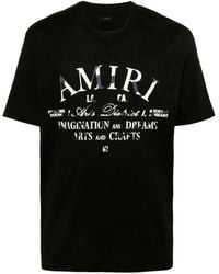 Amiri - Distressed Arts District Tshirt - Lyst