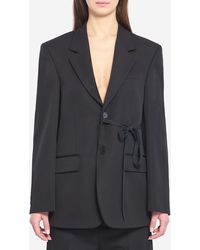 Balenciaga - Tailored Wrap Jacket - Lyst