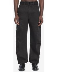 Lemaire - Twisted Belted Pants - Lyst