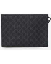 Gucci - Gg Pouch With Trim - Lyst