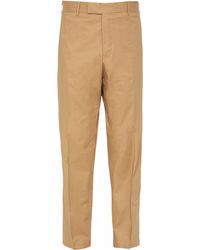 PT Torino - Cotton Trousers - Lyst