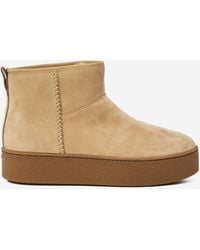 Hogan - Shearling Ankle Boots - Lyst