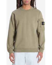 Stone Island - Crewneck Sweatshirt - Lyst