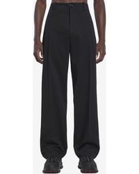 Moncler - Cotton Gabardine Trousers - Lyst