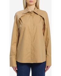 FEDERICA TOSI - Open Sleeve Shirt - Lyst