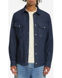 Moncler - Denim Overshirt - Lyst
