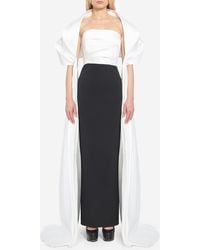 Solace London - Vera Long Dress - Lyst