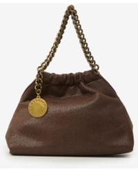 Stella McCartney - Falabella Mini Drawstring Bag - Lyst