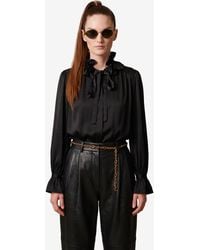 SUTTON NEW YORK - Ruffled Shirt - Lyst