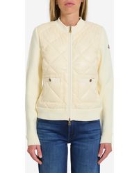 Moncler - Tricot Zip Cardigan - Lyst