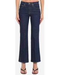 KHAITE - Clara Flare Jeans - Lyst
