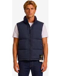 Stone Island - Quilted Nylon Vest - Lyst