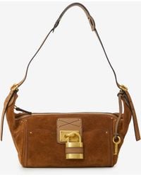 Chloé - Paddington Suede Crossbody Bag - Lyst