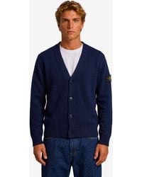 Stone Island - Alpaca Cardigan - Lyst