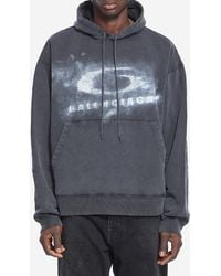 Balenciaga - Washed Crayon Loop Hoodie - Lyst