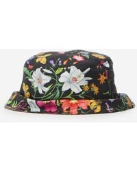 Gucci - Printed Silk Twill Cloche Hat - Lyst