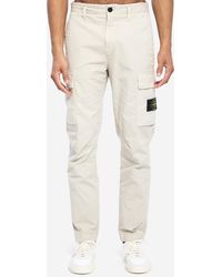 Stone Island - Regular Tapered Cargo Pants - Lyst