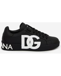 Dolce & Gabbana - Dolce&Gabbana Portofino Dg Sneakers - Lyst