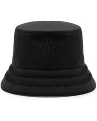 Moncler - Logo Printed Bucket Hat - Lyst