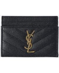 Saint Laurent - Cassandre Cardholder - Lyst
