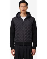 Moncler - Woolcashmere Blend Hooded Sweatshirt - Lyst