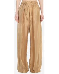 THE LATEST - Dora Lightweight Muslin Trousers - Lyst