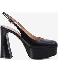 Gianvito Rossi - Bessie Slingback Pumps - Lyst