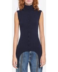 Jean Paul Gaultier - Top With Lingerie Garter - Lyst