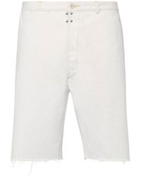 Maison Margiela - Cotton Denim Shorts - Lyst