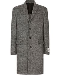 Dolce & Gabbana - Re Edition Wool Coat - Lyst